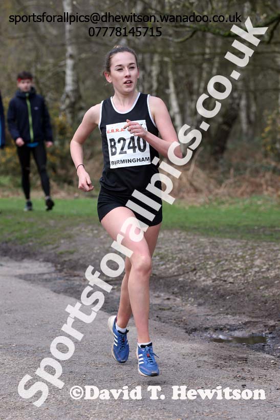 Senior womens English National 6 Stage Road Relay, 2016 English National 12 and 6 Stage Road Relays, Sutton Coldfield, Birmingham. Photo: David T. Hewitson/Sports for All Pics